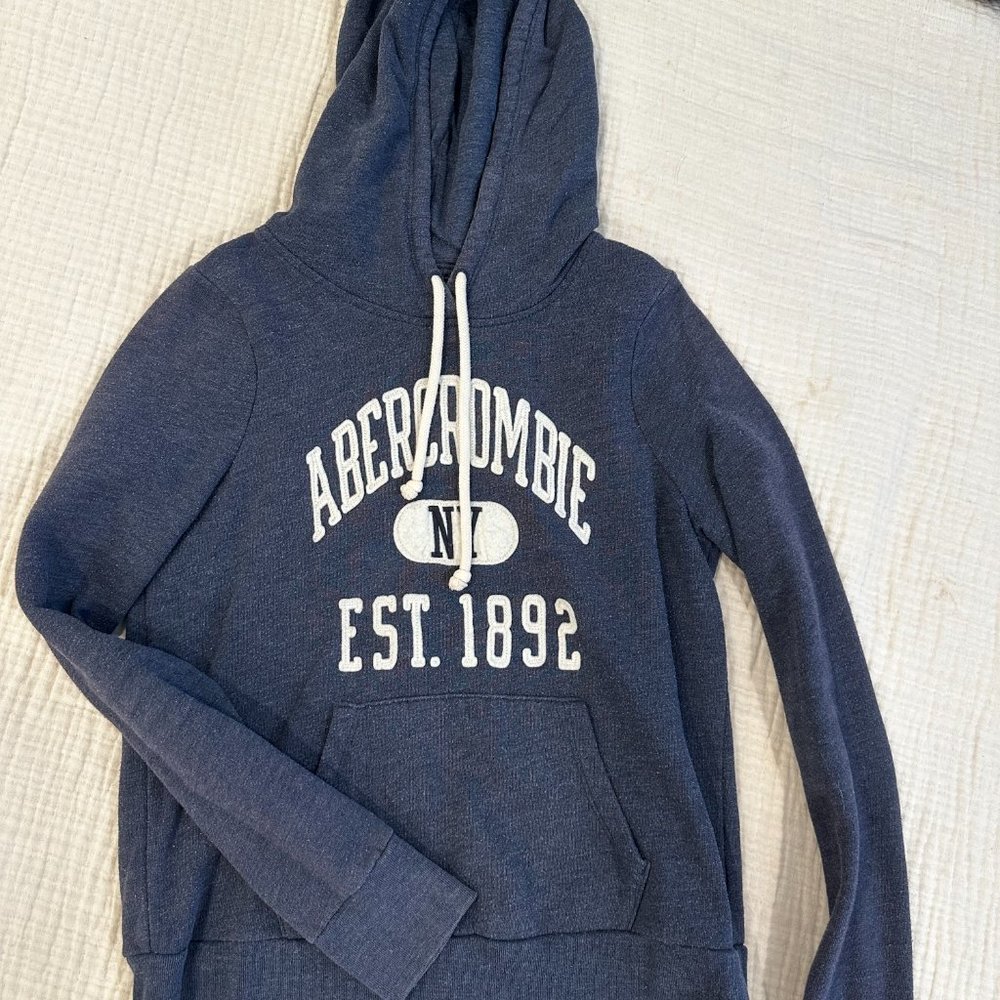 Abercrombie Hoodie Navy
